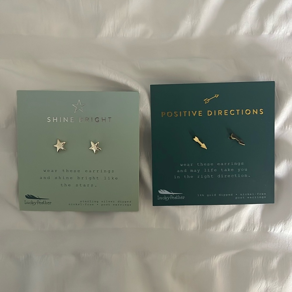 Lucky Feather Earrings